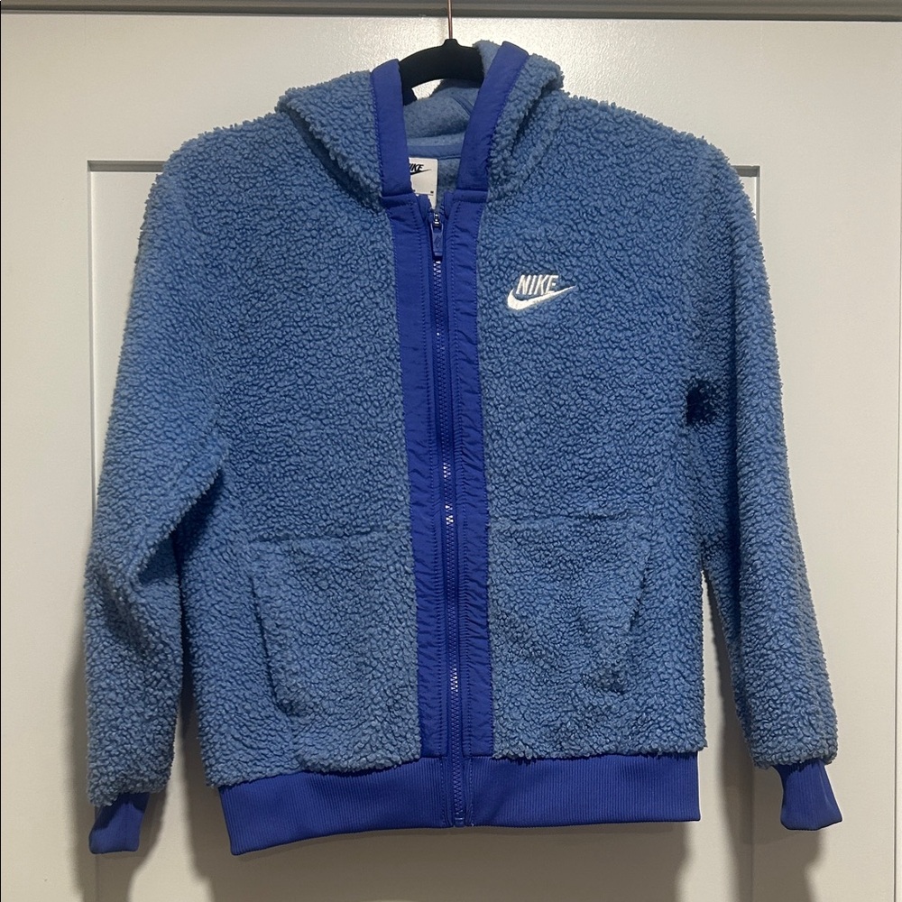 Nike Kids Blue/Purple Heavy Pile Jacket